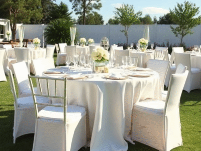 Ivory Table Linen