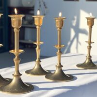 Candle Stick Holders (brass)