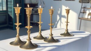 Candle Stick Holders (brass)