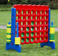Large Four In a Row yard game